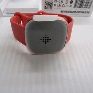 Fitbit Smartwatch Red and Gray with Advanced Sensors